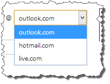 Outlook.com new email domains