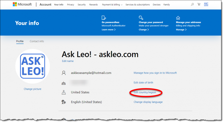 How Do I Correct My Microsoft Account Outlook Time Zone Ask Leo 