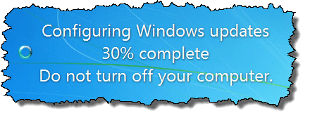 failure configuring windows updates reverting changes stuck windows 8