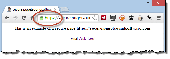 I'm not seeing a padlock with my https site. Is it safe? - Ask Leo!