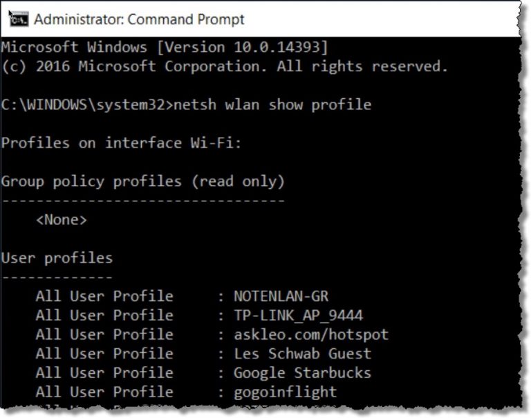 How Do I Recover A Wi Fi Password When I m Not Connected Ask Leo 