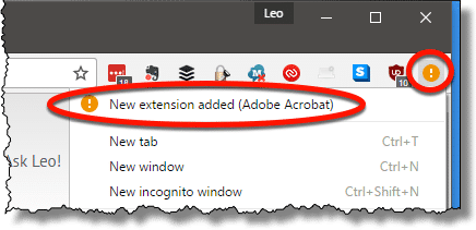 Acrobat Extension Added