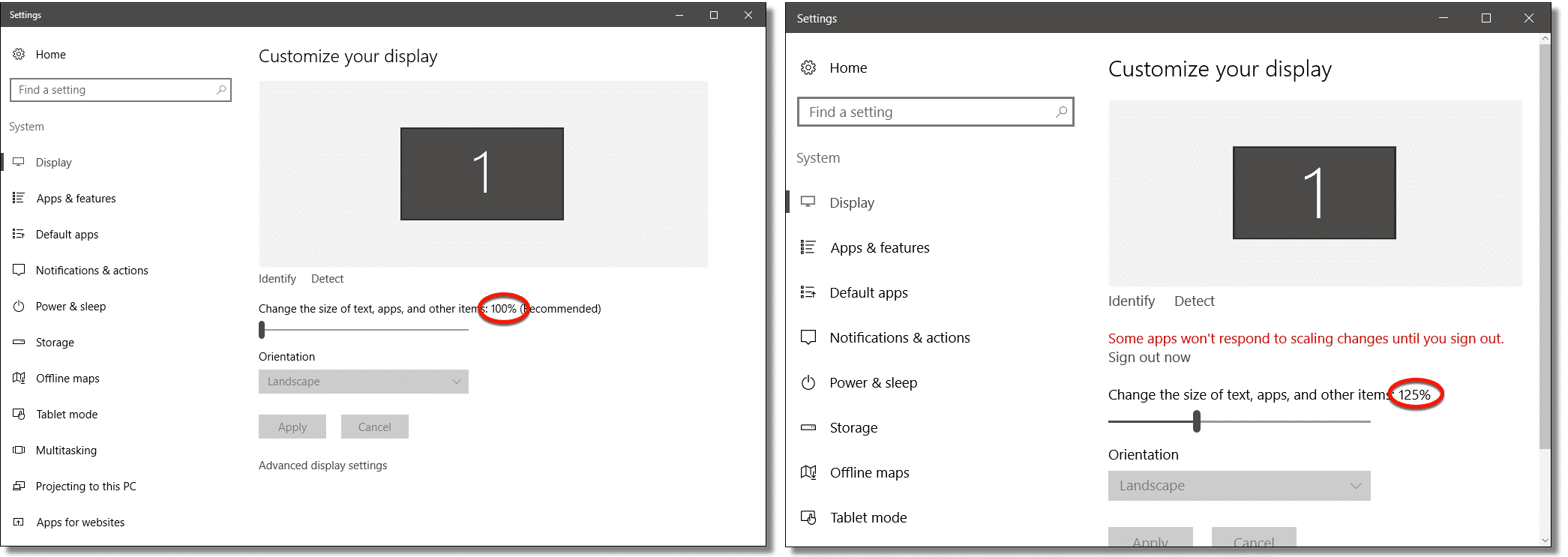 Adjust The Size Of What S On Your Screen In Windows 10 Ask Leo