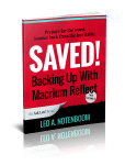 Saved! Backing Up With Macrium Reflect