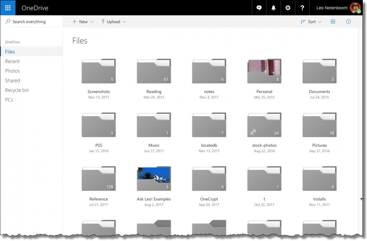 Half A Dozen Uses For OneDrive Ask Leo 