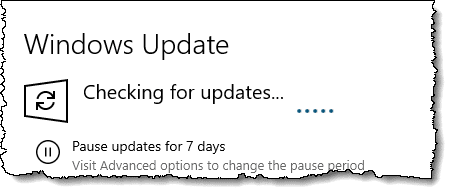 Checking for Updates